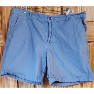 Columbia Men’s Bermuda Shorts Blue/gray Lightweight Casual Size 31 (8” Inseam)